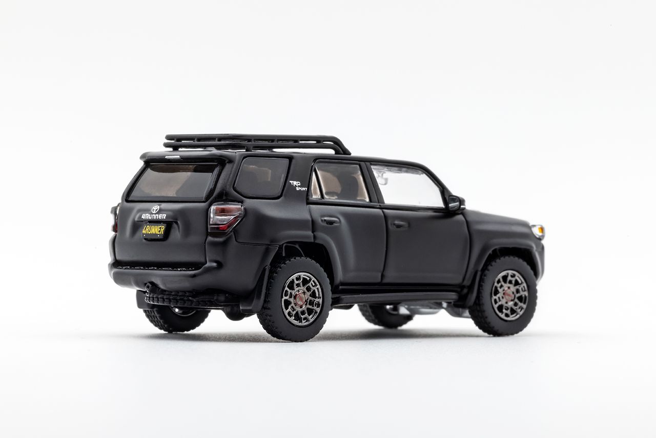 GCD 1/64 Toyota 4Runner Matte Black KS-059-346