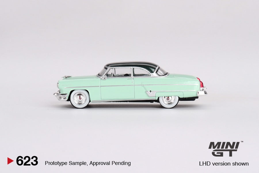 MINI GT 1/64 Lincoln Capri 1954 Parklane Green / Bloomfield Green  MGT00623-L