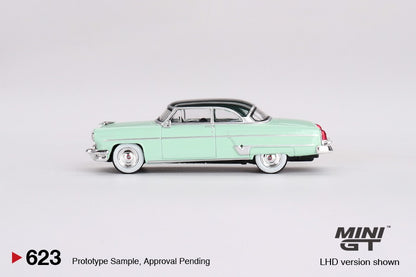 MINI GT 1/64 Lincoln Capri 1954 Parklane Green / Bloomfield Green  MGT00623-L