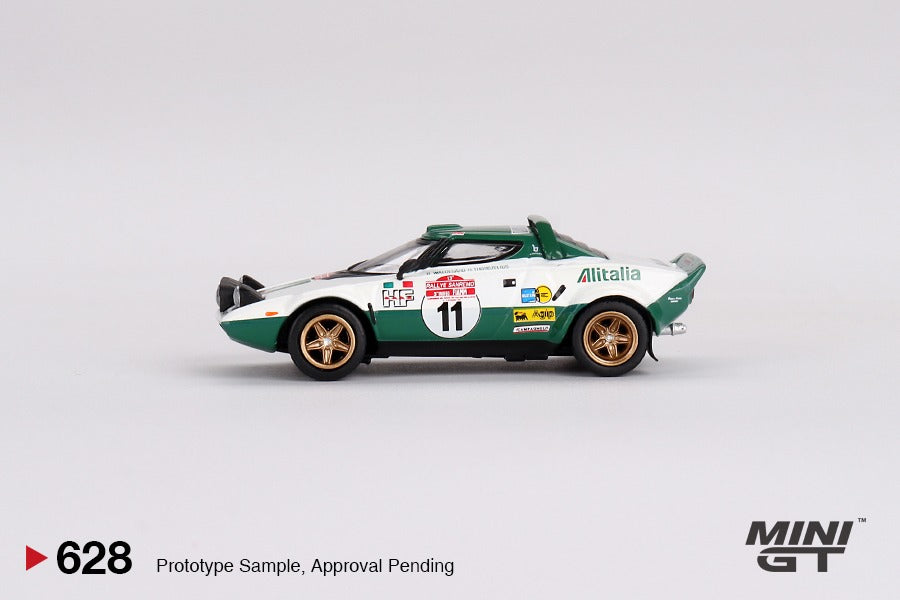 MINI GT 1/64 Lancia Stratos HF 1975 Rally Sanremo Winner #11  MGT00628-L