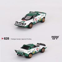 PREORDER MINI GT 1/64 Lancia Stratos HF 1975 Rally Sanremo Winner #11  MGT00628-L (Approx. Release Date : Q2 2024 subject to manufacturer's final decision)