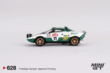 PREORDER MINI GT 1/64 Lancia Stratos HF 1975 Rally Sanremo Winner #11  MGT00628-L (Approx. Release Date : Q2 2024 subject to manufacturer's final decision)