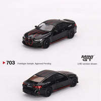 MINI GT 1/64 BMW M4 CSL Black Sapphire MGT00703-L