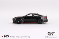 MINI GT 1/64 BMW M4 CSL Black Sapphire MGT00703-L