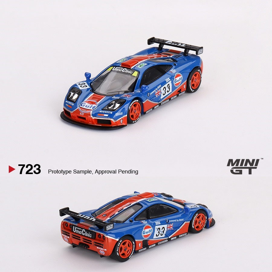 McLaren F1 GTR 24h Le Mans nr33 '66 1:64, Mini GT (723 McLaren F1 GTR 24h Le Mans nr33 '66 1:64, Mini GT (723