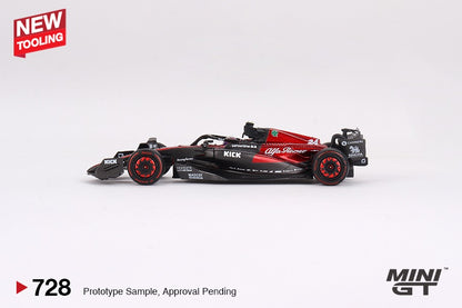MINI GT 1/64 Alfa Romeo C43 #24 Zhou Guanyu  2023 F1 2023 Australian GP MGT00728-L