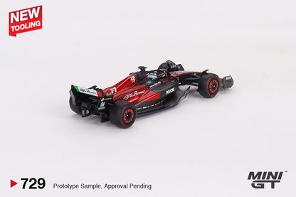 MINI GT 1/64 Alfa Romeo C43 #77  Valtteri Bottas  2023 F1 2023 Australian GP MGT00729-L