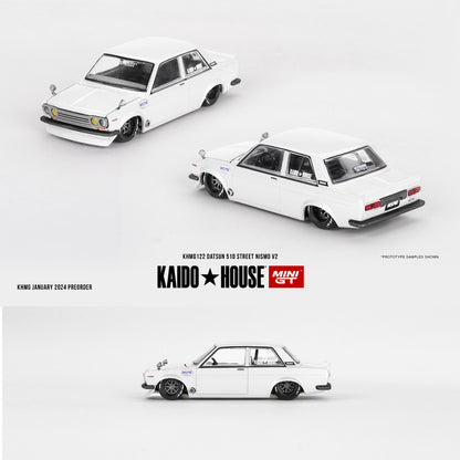 MINI GT x Kaido House 1/64 Datsun 510 Street Nismo V2 KHMG122