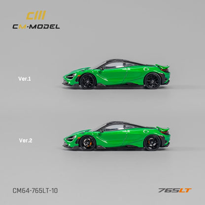 CM MODEL 1/64 Mclaren 765LT Green CM64-765LT-10