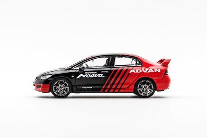 DCT 1/64 Honda Civic FD2 Advan LL-021-91