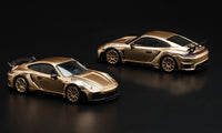 PREORDER POPRACE 1/64 992 Stinger GTR - Gold PR640042 (Approx. Release Date: Q1 2024 and subject to the manufacturer's final decision)