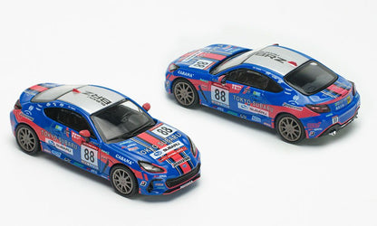 POPRACE 1/64 Subaru BRZ - Tokyo Subaru Racing #88 PR640088