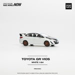 PREORDER POPRACE 1/64 Toyota GR Vios - White PR640094 (Approx. Release Date: Q1 2024 and subject to the manufacturer's final decision)
