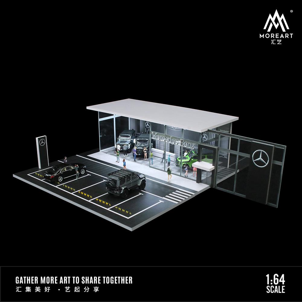 MOREART 1/64 MERCEDES BENZ SHOWROOM MO936004