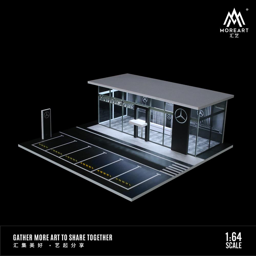 MOREART 1/64 MERCEDES BENZ SHOWROOM MO936004
