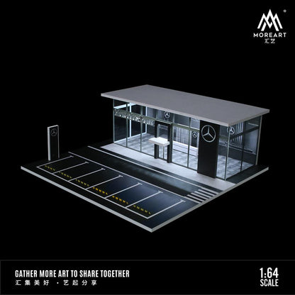 MOREART 1/64 MERCEDES BENZ SHOWROOM MO936004
