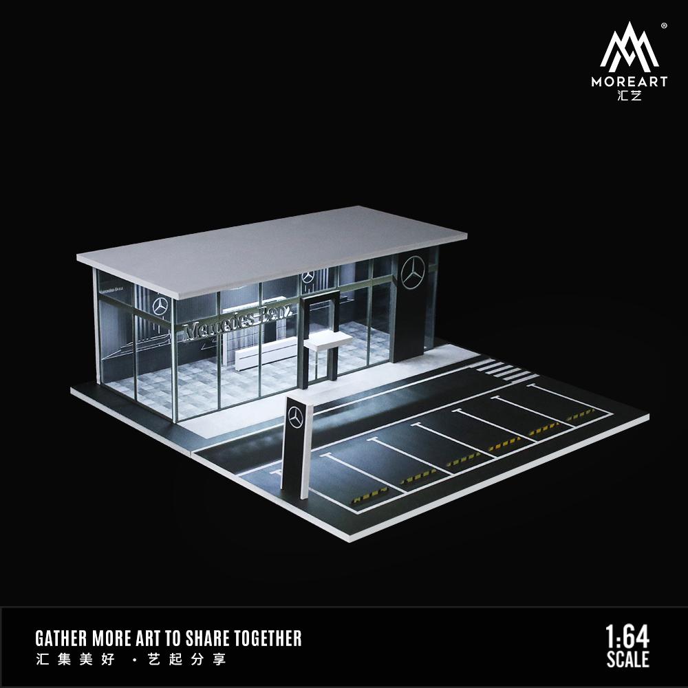 MOREART 1/64 MERCEDES BENZ SHOWROOM MO936004