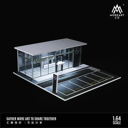MOREART 1/64 MERCEDES BENZ SHOWROOM MO936004