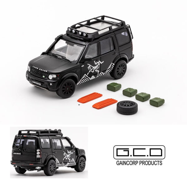 PREORDER GCD 1/64 Land Rover Discovery - Matte Black LHD KS-058-342 (Approx. Release Date: April 2024 and subject to the manufacturer's final decision)