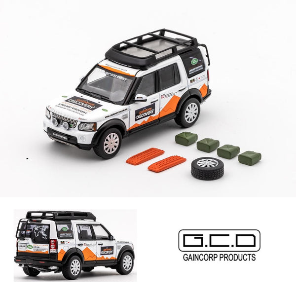 PREORDER GCD 1/64 Land Rover Discovery - White LHD KS-058-340 (Approx. Release Date: April 2024 and subject to the manufacturer's final decision)