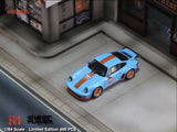 Rhino Model X Ghost Player 1/64 Singer Turbo Study 930 GULF