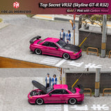 FOCAL HORIZON 1/64 Top Secret Skyline GT-R R32 - PINK