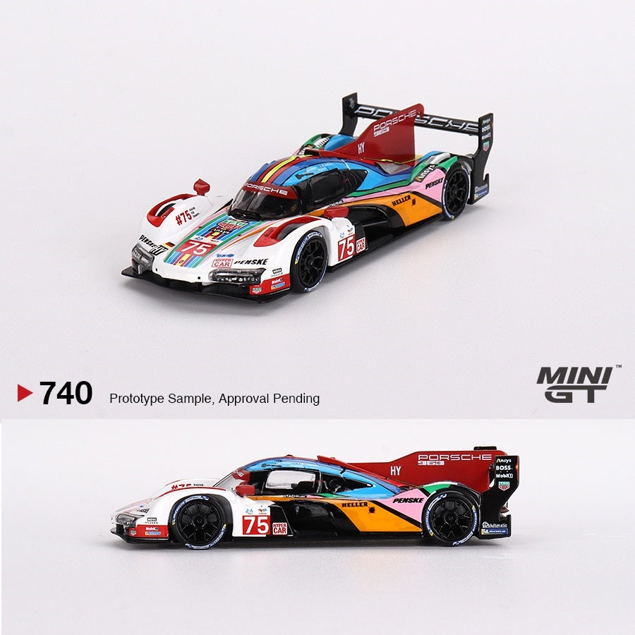 MINI GT 1/64 Porsche 963 #75 Porsche Penske Motorsport 2023 24 Hrs