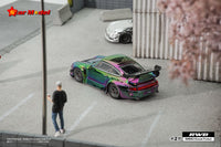 Star Model 1/64 RWB 993 GT Wing - Magic Purple/Green