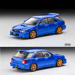 PREORDER Furuya 1/64 SUBARU Impreza WRX STi GG Wagon Version 7 - Blue (Approx. Release Date: MAY 2024 and subject to the manufacturer's final decision)