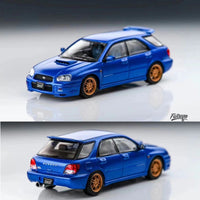 Furuya 1/64 SUBARU Impreza WRX STi GG Wagon Version 8 - Blue