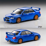 PREORDER Furuya 1/64 SUBARU Impreza WRX STi GD Sedan Version 8 - Blue (Approx. Release Date: MAY 2024 and subject to the manufacturer's final decision)