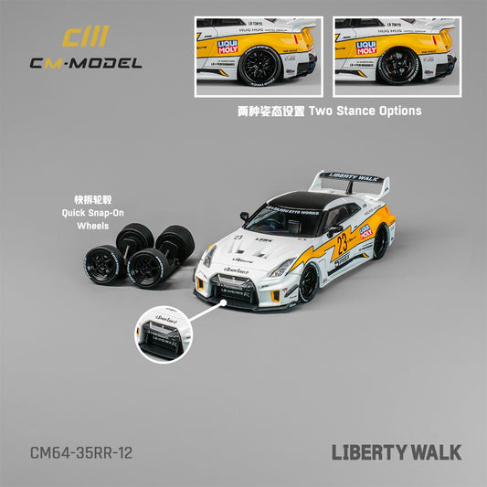CM MODEL 1/64 Nissan LBWK GT35RR Super Silhouette No.23 CM64-35RR-12