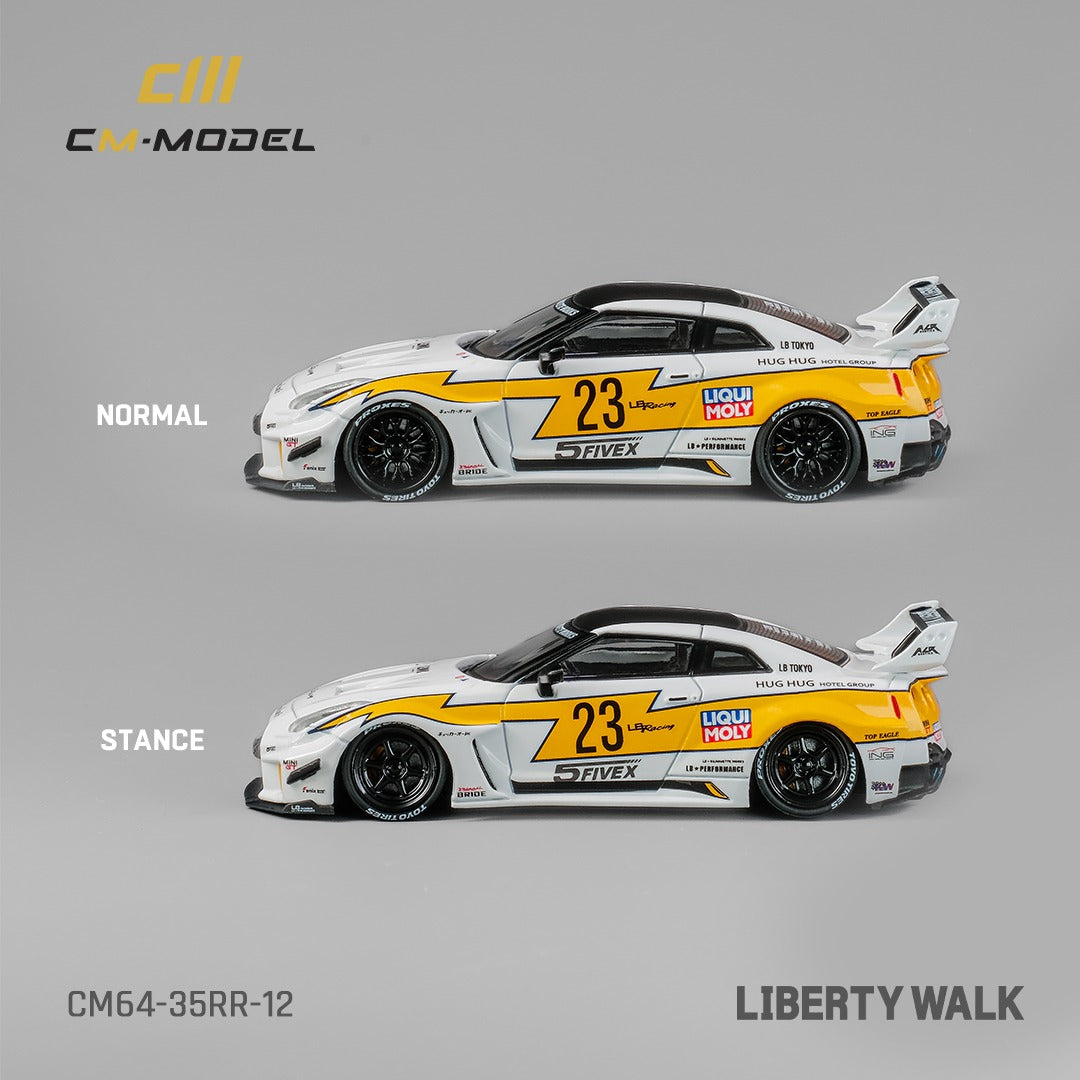 CM MODEL 1/64 Nissan LBWK GT35RR Super Silhouette No.23 CM64-35RR-12