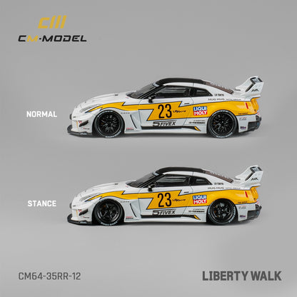 CM MODEL 1/64 Nissan LBWK GT35RR Super Silhouette No.23 CM64-35RR-12