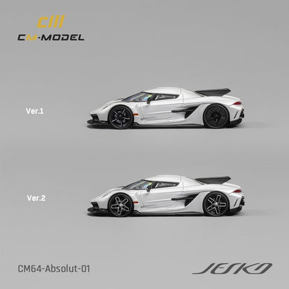 CM MODEL 1/64 Jesko Absolut White CM64-Absolut-01