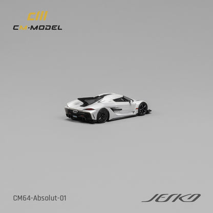 CM MODEL 1/64 Jesko Absolut White CM64-Absolut-01