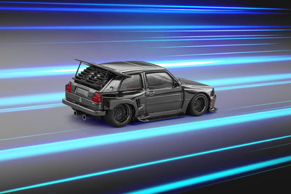 Liberty64 1/64 VW MK2 K.S Chrome Gunmetal Gray