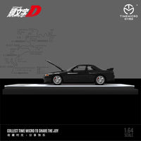 PREORDER TIME MICRO 1/64 Nissan GT-R R32 Initial D - Black TM644126 (Approx. Release Date: JUNE 2024 and subject to the manufacturer's final decision)