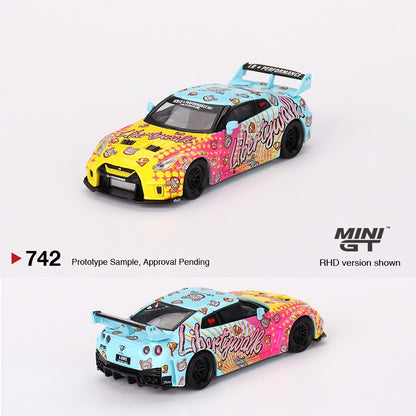 MINI GT 1/64 LB-Silhouette WORKS GT NISSAN 35GT-RR Ver.1 LBWK KUMA RHD MGT00742-R