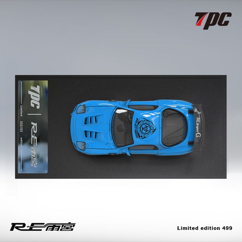 TPC 1/64 RE Amemiya FD3S RX-7 Blue