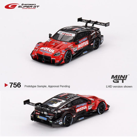 MINI GT 1/64 Nissan Z GT500 #23 "MOTUL AUTECH Z" NISMO 2023 SUPER GT SERIES MGT00756-L