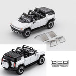 PREORDER GCD 1/64 Hummer EV SUV White KS-049-360 (Approx. Release Date: MAY 2024 and subject to the manufacturer's final decision)