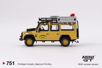 MINI GT 1/64 Land Rover Defender 110  1989 Camel Trophy Amazon Team Japan MGT00751-L
