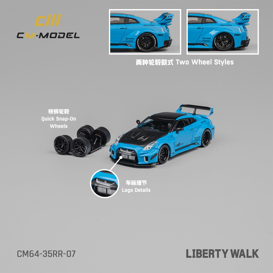 CM MODEL 1/64 Nissan LBWK GT35RR CM64-35RR-07