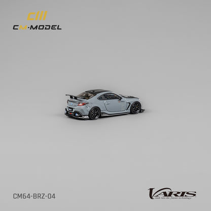 CM MODEL 1/64 Subaru BRZ Varis BRZ ARISING-1 Gray CM64-BRZ-04
