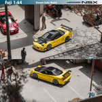 PREORDER FUJI 1/64 NSX NA1 - Yellow (Approx. Release Date: JUNE 2024 and subject to the manufacturer's final decision)