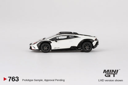 MINI GT 1/64 Lamborghini Huracán Sterrato Bianco Asopo MGT00763-L