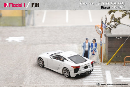 MODEL 1 x FOCAL HORIZON 1/64 Lexus LFA (LFA10) - White