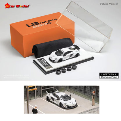Star Model 1/64 LB-Works MCL 650S Wide Body - Gloss White Deluxe Version