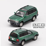 PREORDER GCD 1/64 Toyota Land Cruiser LC100 - GREEN KS-023-380 (Approx. Release Date: JULY 2024 and subject to the manufacturer's final decision)